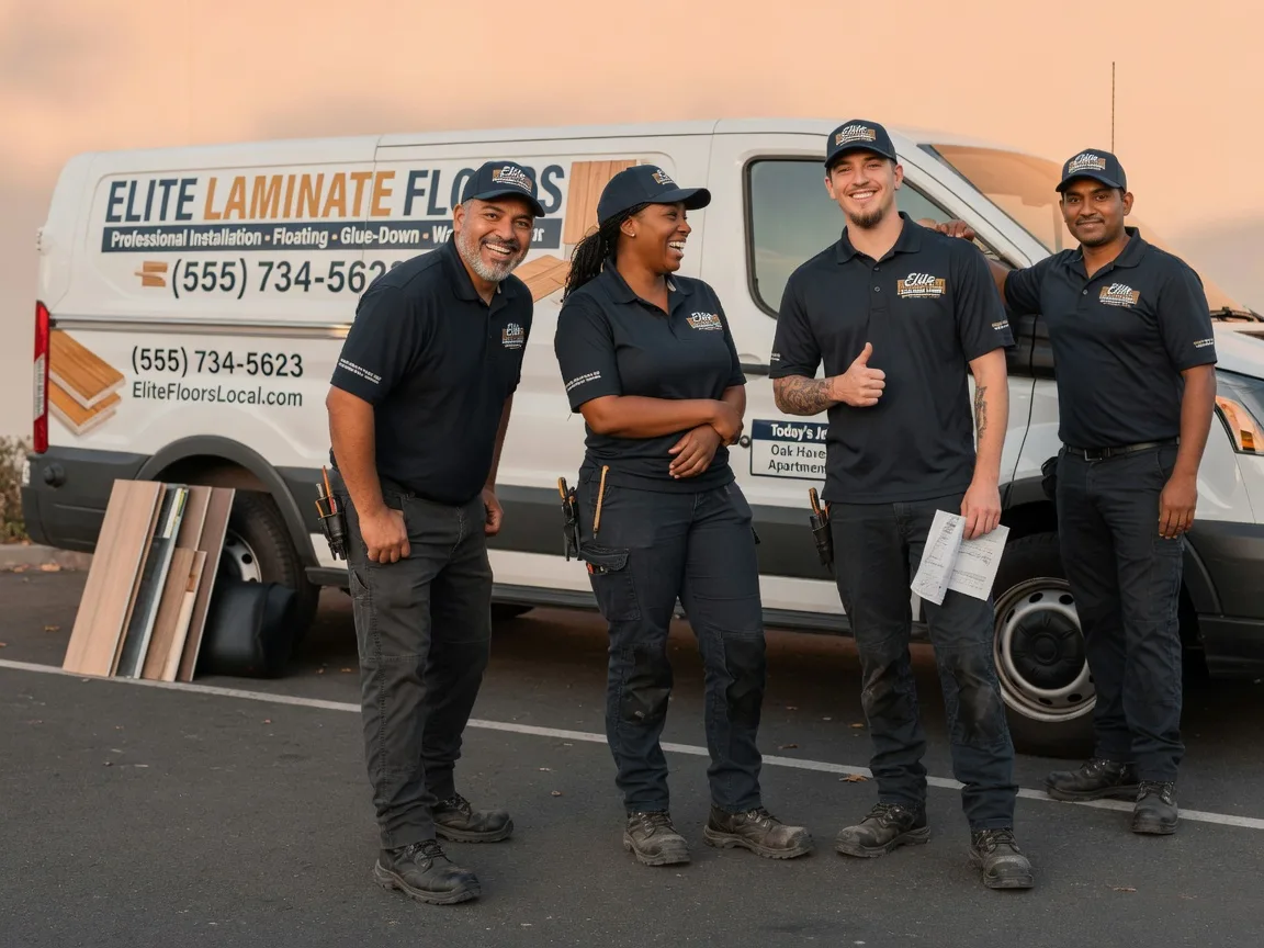 Laminate flooring installation company in Hudson, WY